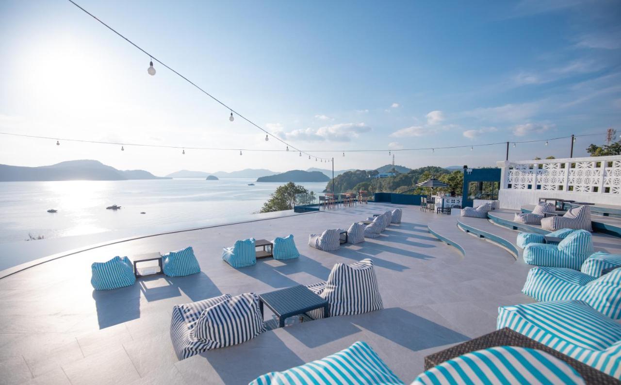 Sri Panwa Phuket Luxury Pool Villa Hotel - Sha Plus Eksteriør billede View from the rooftop bar